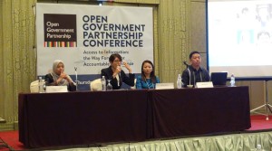 YB Hannah Yeoh, Selangor State Legislative Assembly Speaker confirming that open data promotes transparency and accountability